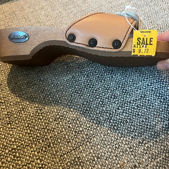 RARE 1970’s VINTAGE Dr. Scholl Tan Exercise Sandals with original tags - Picture 6 of 10
